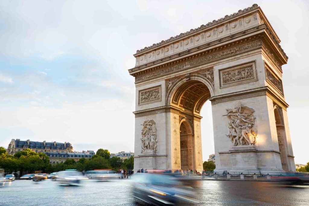Arc de triomphe à Paris