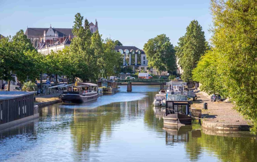 Bords de l'Erdre à Nantes