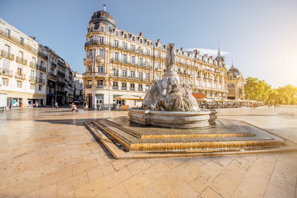 Montpellier Place de la Comédie