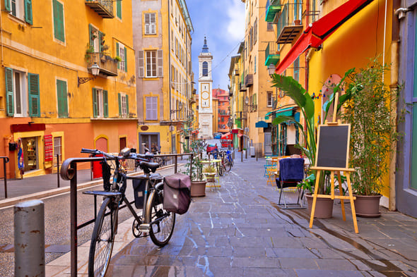 Rues colorées, Nice